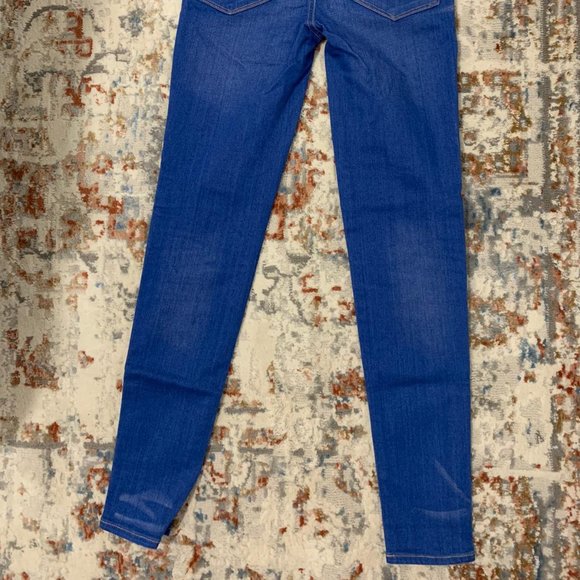 American Eagle Hi-Rise Sapphire Blue Jegging - Size 00 - Picture 6 of 6